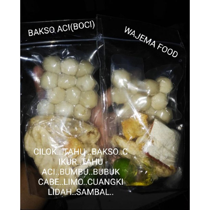 Jual Bakso Aci Bakso Kuah Frozen Kemasan Ekonomis Shopee Indonesia