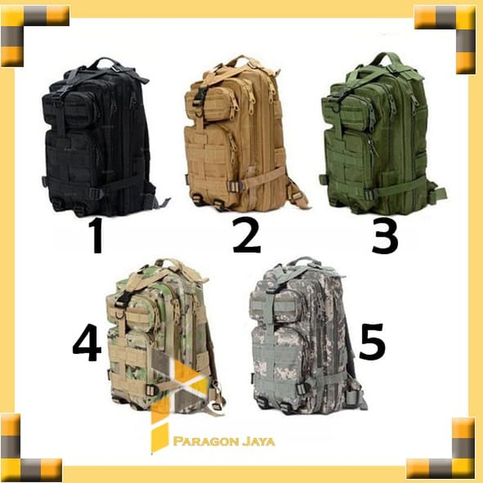 Jual Tas Ransel Army Tactical / Backpack Military Bag PB806 - Khaki ...