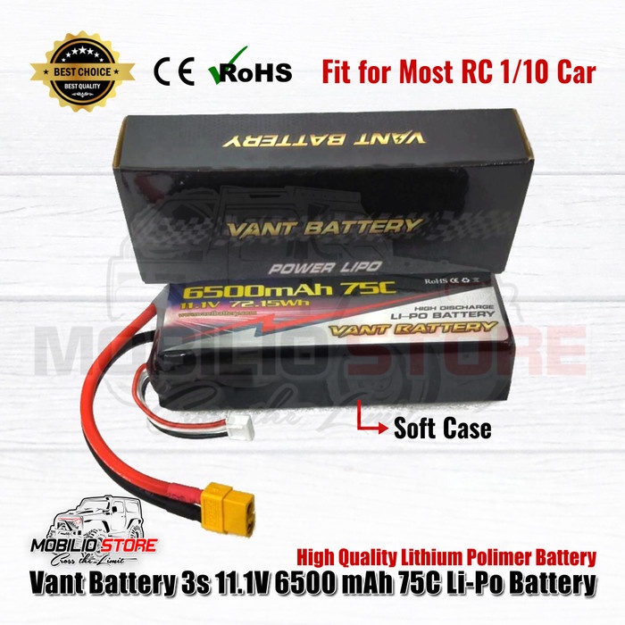 Jual Vant Battery Lipo S Volt Mah C Baterai Rc Lithium