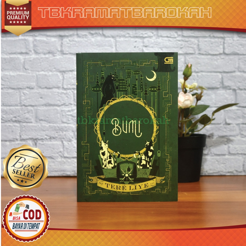 Jual Buku Novel Bumi (New Cover) oleh Tere Liye - Sabakgrip - 100%