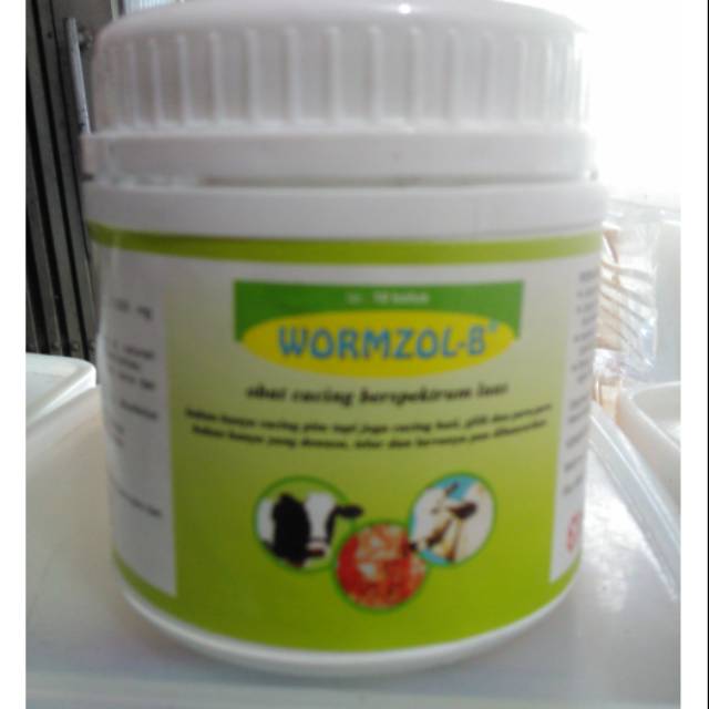 Jual WORMZOL BOLUS Obat Cacing Sapi Kerbau Kuda Isi 10 Bolus | Shopee ...