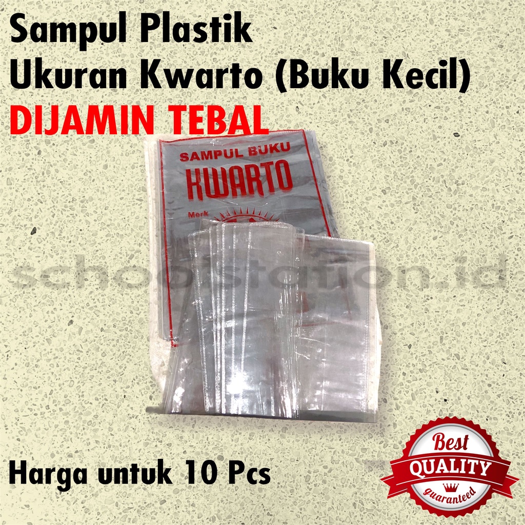 Jual Sampul Buku Plastik Mika Sinar Matahari Bening Tebal Ukuran Campus