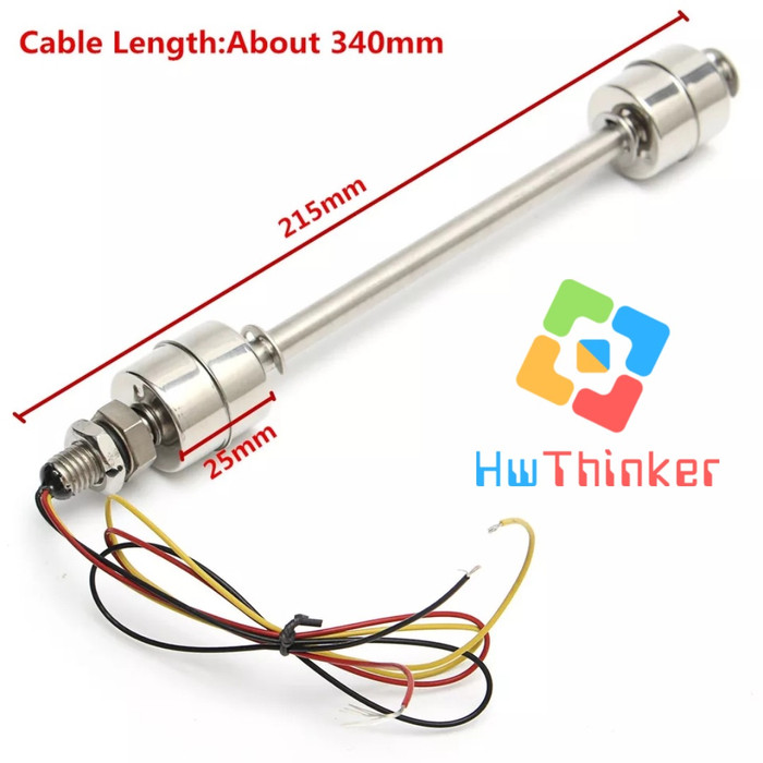 Jual Double Float Switch Dual Stainless SUS Liquid Water Sensor ...