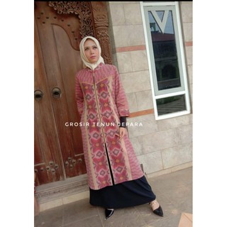 Jual SET COUPLE FAMILY/SARIMBIT TENUN/BAJU LEBARAN TERBARU/BAJU TENUN