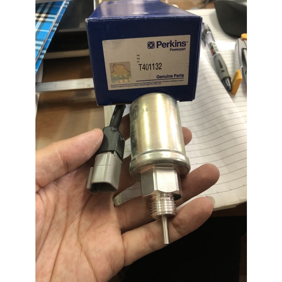 Jual Fuel Shut Off Solenoid T401132 / 4197640 Genuine | Shopee Indonesia