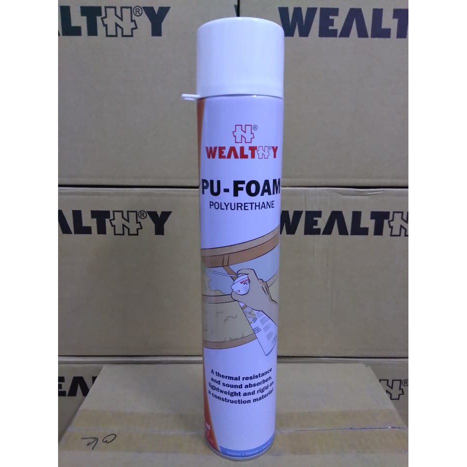 Jual wealthy pu foam / sealant foam / expanda foam | Shopee Indonesia