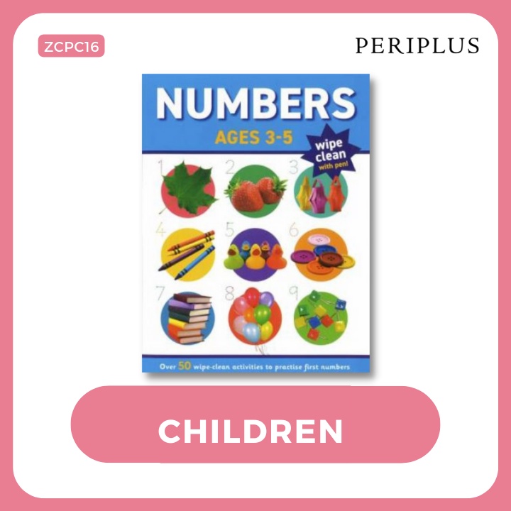 Jual Wipe Clean - Numbers Reception - 9781839237034 | Shopee Indonesia