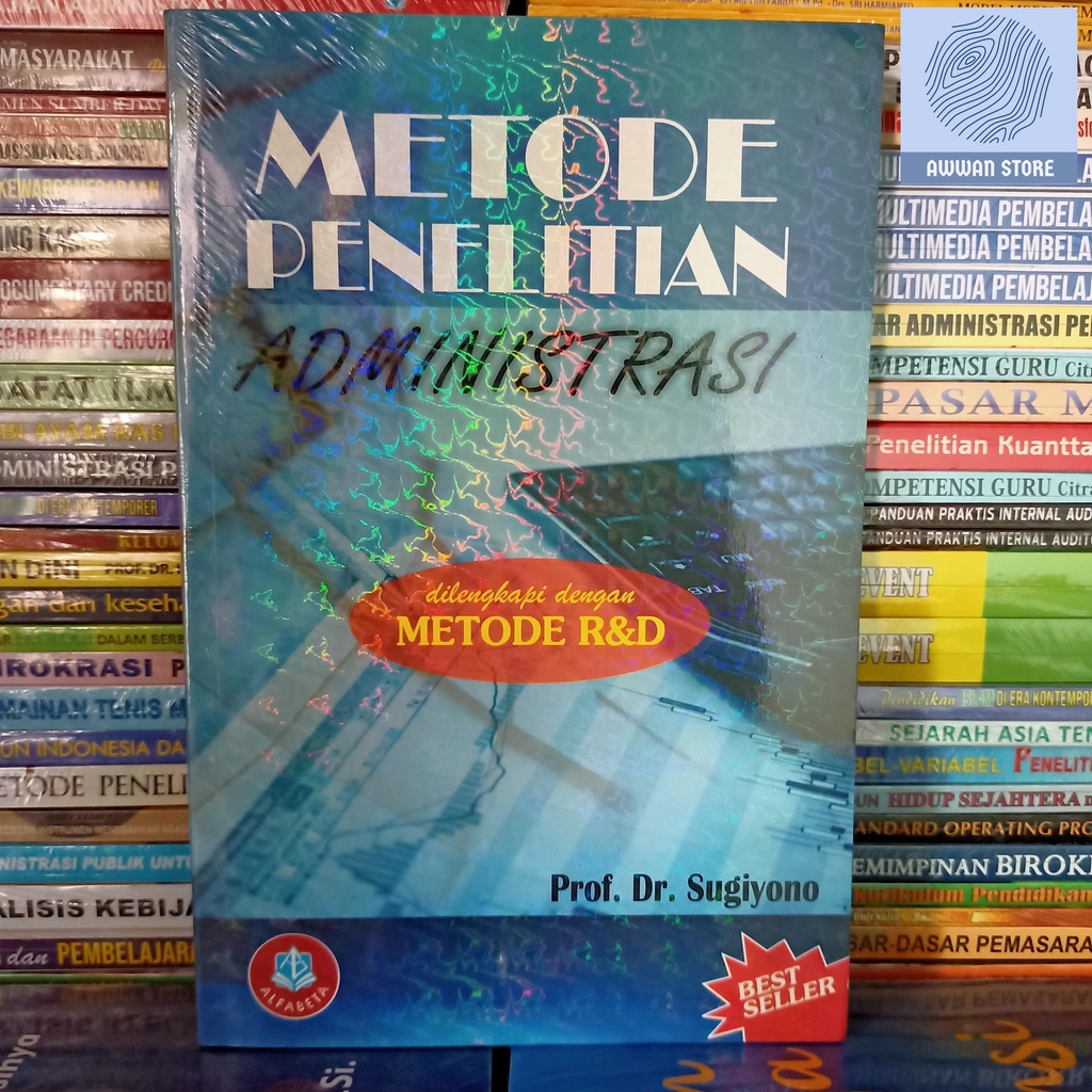 Jual Metode Penelitian Administrasi dilengkapi Metode R&D MPA - Prof ...
