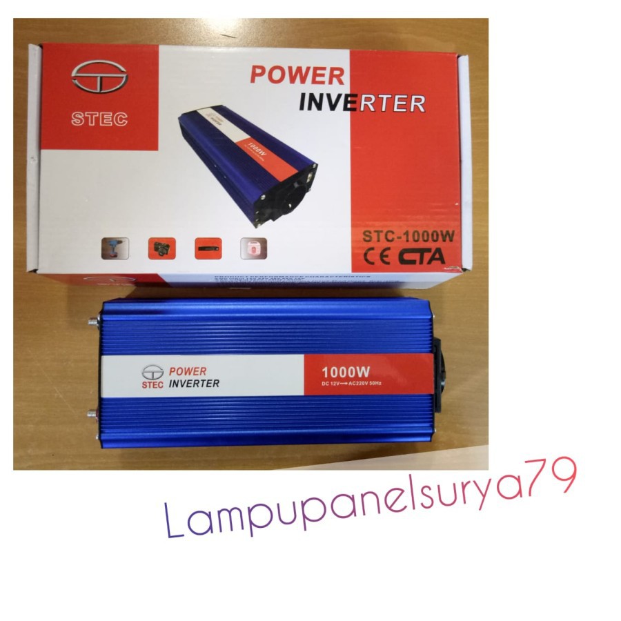 Jual Power Inverter STEC STC DC to AC 1000Watt 12V, 1000W Modif ...