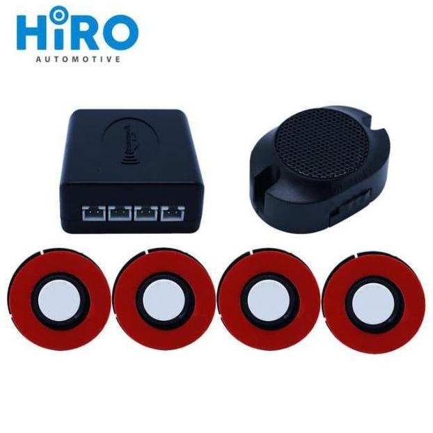 Jual Hiro Sensor Mundur Slim Gaya Mobil Eropa Parking Sensor Parkir 4 ...