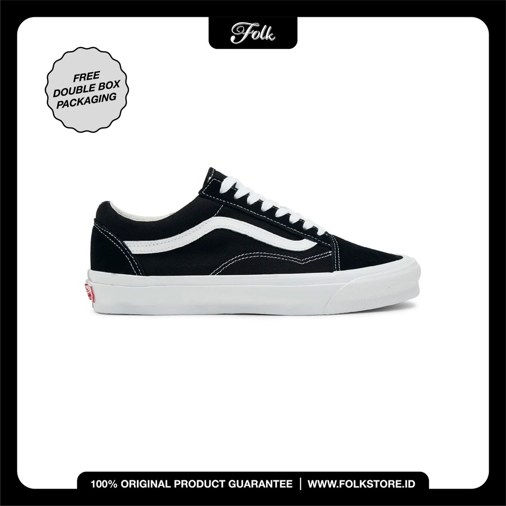 Jual SNEAKER - VANS - OLDSKOOL OG LX Black White 2020 - ORIGINAL ...