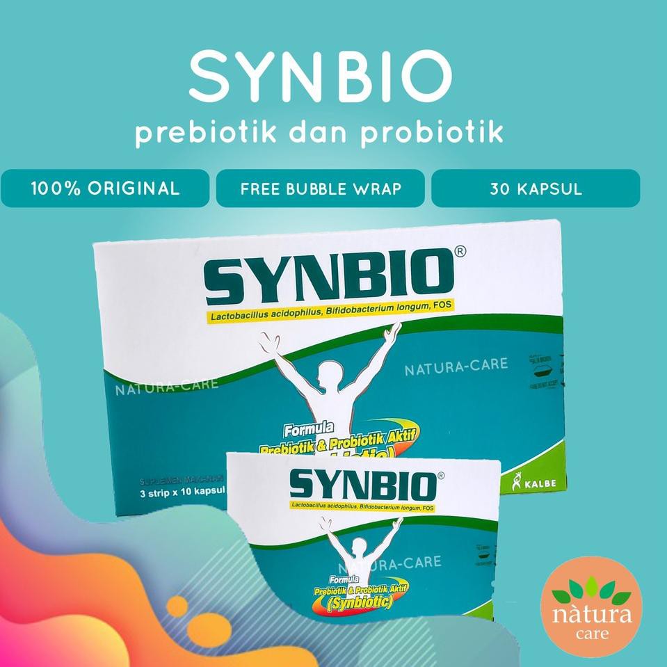 Jual SYNBIO SUPLEMEN PROBIOTIK DAN PENCERNAAN O6Z1 | Shopee Indonesia
