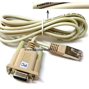 Jual FOXCONN KABEL CONSOLE SERIAL RS232 DB9 F TO LAN RJ45 BESI | Shopee ...