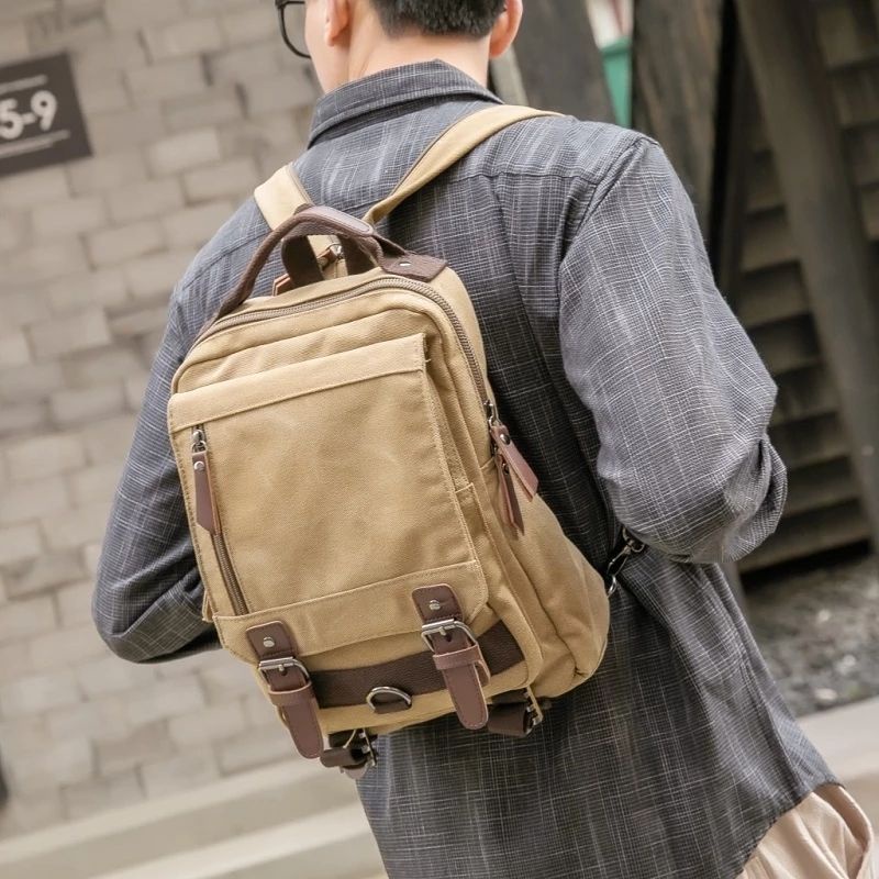 Jual Ransel Kecil Pria Terbaru Tas Cabin Bahan Kanvas | Shopee Indonesia