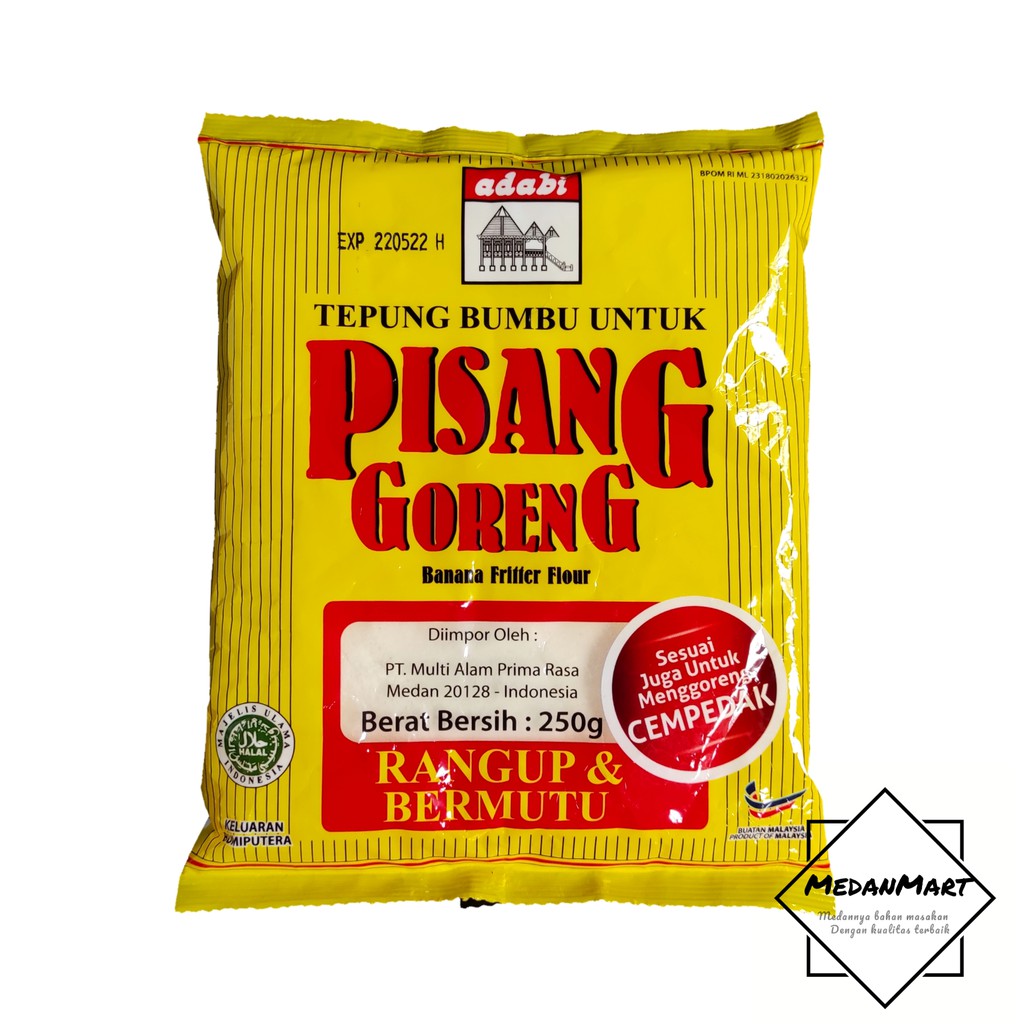 Jual Adabi Tepung Pisang Goreng Tepung Pisang Goreng Adabi Shopee