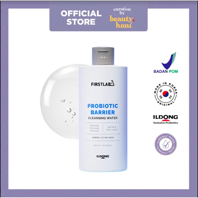 Jual FIRST LAB Probiotic Barrier Cleansing Water 300 ML | Shopee Indonesia