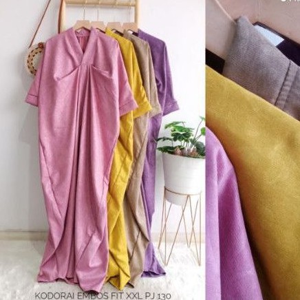 Jual Kaftan kodorai embos fit xxl | Shopee Indonesia