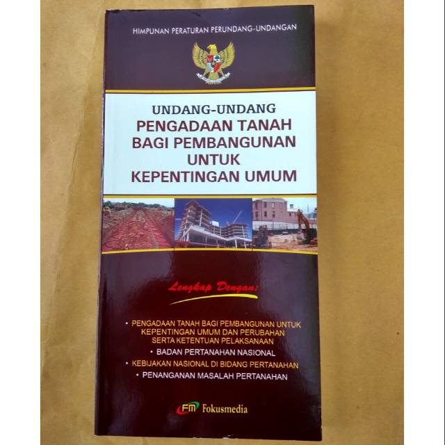 Jual Undang-undang Pengadaan Tanah Bagi Pembangunan Untuk Kepentingan ...