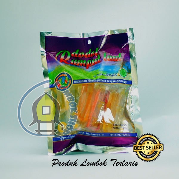 Jual Dodol Rumput Laut Phoenix Khas Lombok 90 Gram | Shopee Indonesia