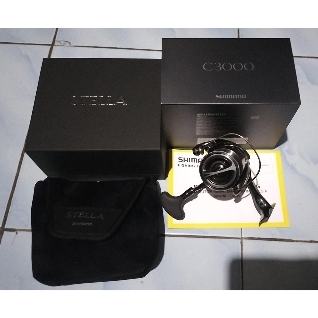 harga reel shimano stella c3000 Spinning 18 Gear Ratio 5.3:1 Fishing Reel IN it has consistently avoided excessive ornamentation Jual REEL SHIMANO STELLA 1000