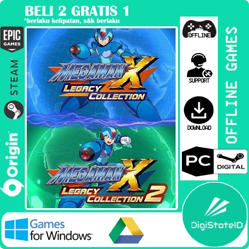 Jual Mega Man X Legacy Collection Bundle - Game PC | Shopee Indonesia