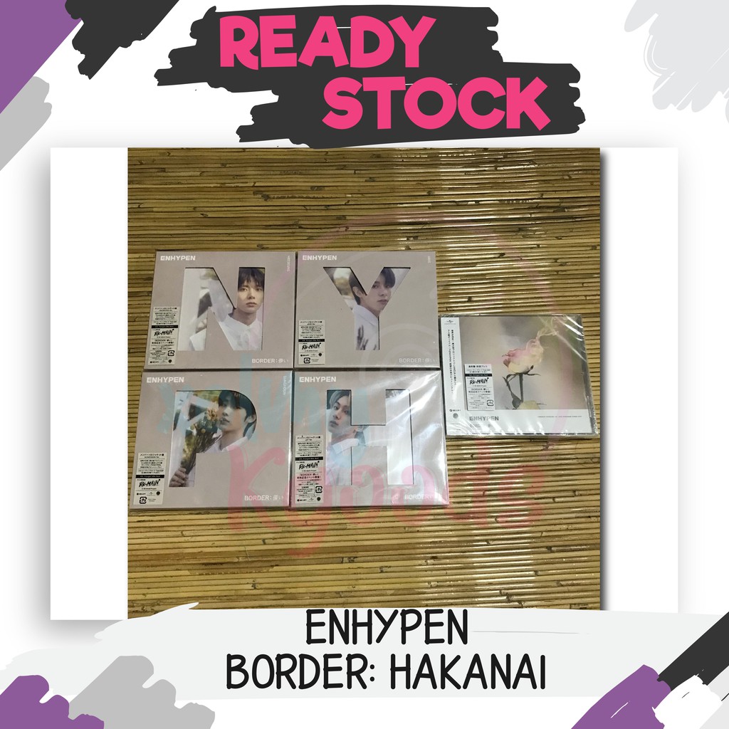 Jual [READY STOCK] ENHYPEN - 1st Japan Single Album BORDER: Hakanai ...