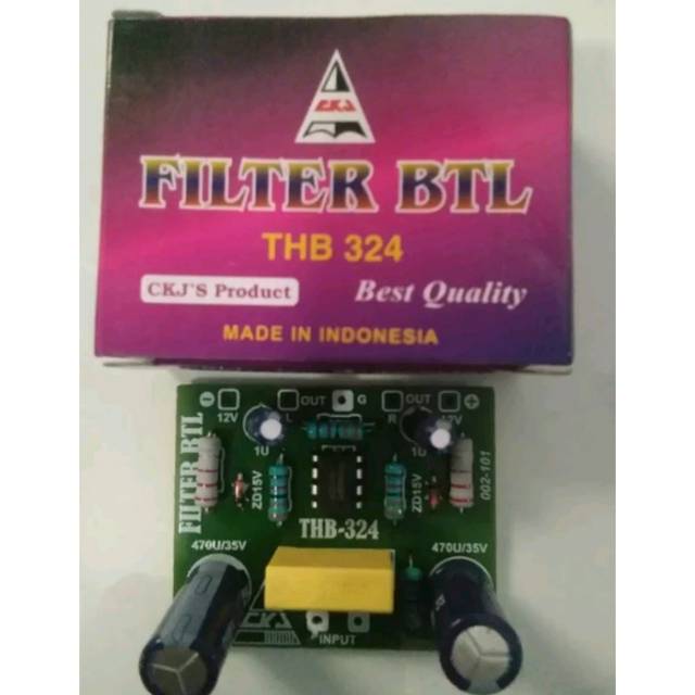 Jual Kit Filter BTL Pembelah Fasa Pengganda Daya Power Amplifier Mode ...