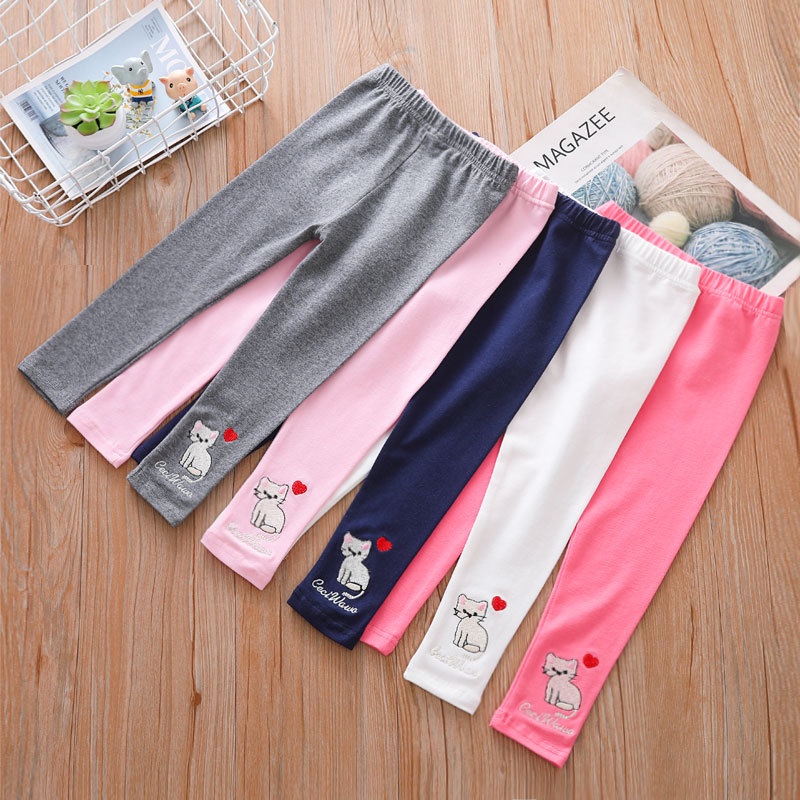Jual PROMO 9.9 HappyOliver SARANGHAE CAT legging anak perempuan celana