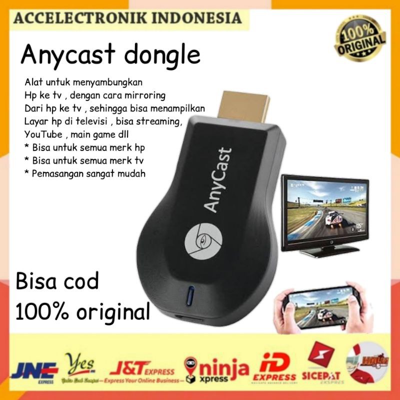 Bluetooth Hdmi Dongle Anycast Wireless Hp To Tv