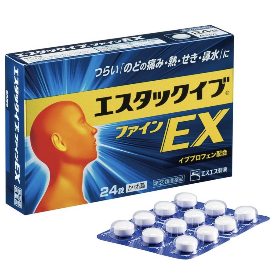 Jual Esutakku Eve Fine Cold Flu Medicine Fever 24 Tablets Obat Demam