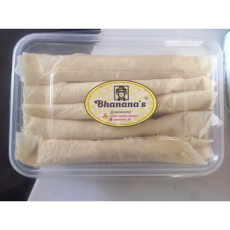 Jual banana roll /pisang roll/pisang roll frozen/pisang aroma/pisang ...