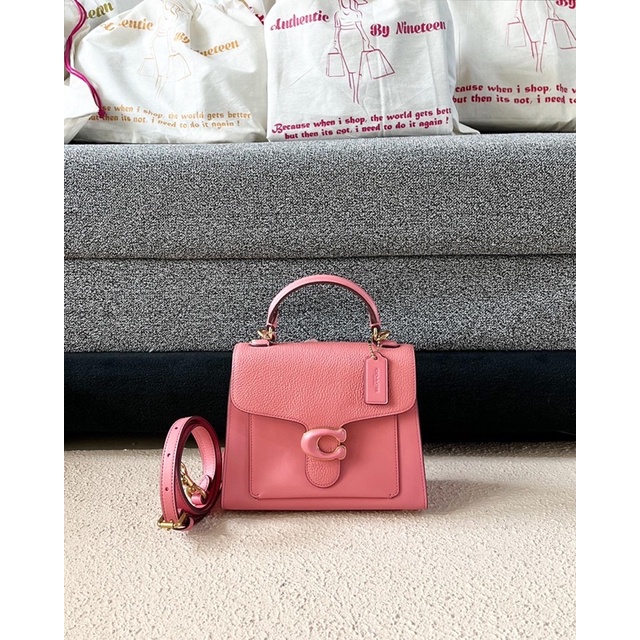 Jual Coach Tabby Top Handle 20 Taffy Shopee Indonesia