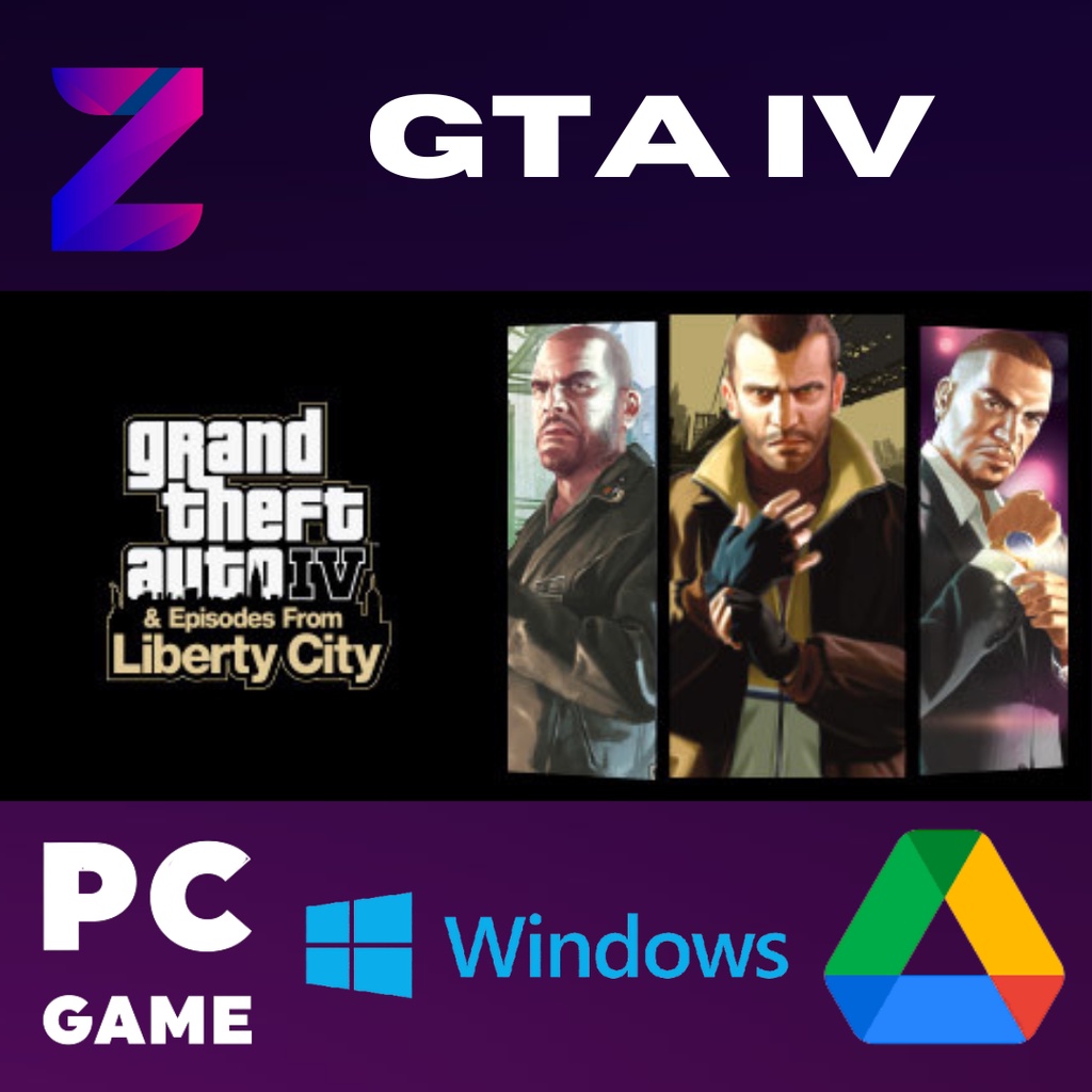Jual GTA 4 Grand Theft Auto IV THE COMPLETE EDITION - PC/Laptop Games ...