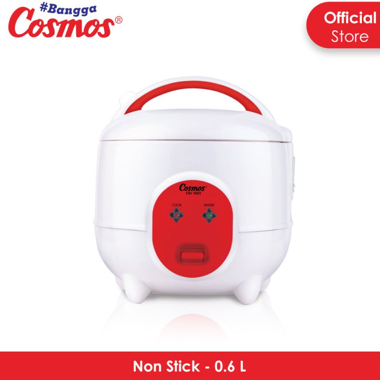 Jual Cosmos CRJ1001 Rice Cooker Mini / Magic Com Kecil 0.6 Liter 3 in 1 ...