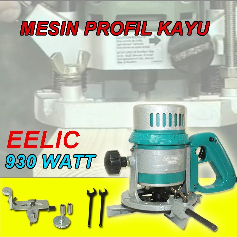 Jual EELIC MEP-N3601HD MESIN ROUTER PROPIL KAYU 220V 50Hz DAYA 930 WATT ...