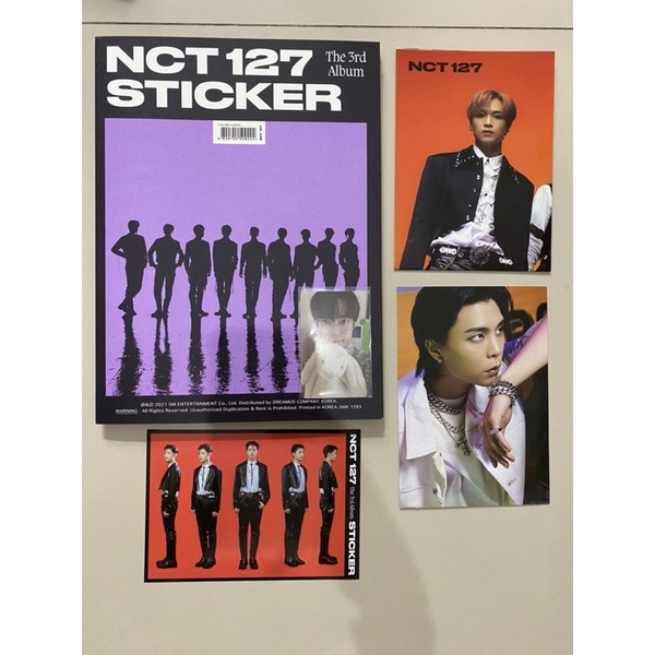 Jual NCT 127 STICKER ALBUM STICKY STICKER SEOUL VER | Shopee Indonesia