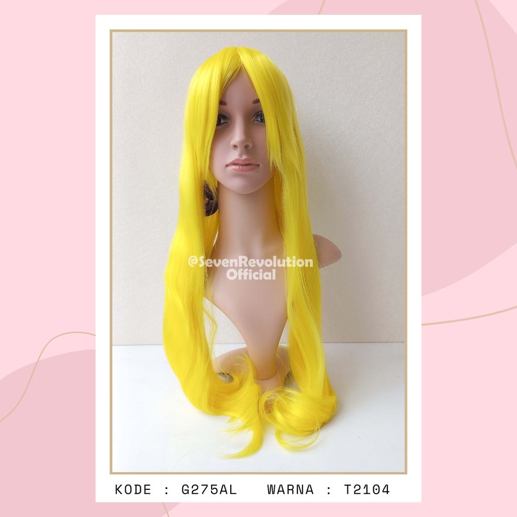 Jual Wig/ Rambut Palsu Panjang Lurus Natural/ Cosplay Warna (G275AL ...