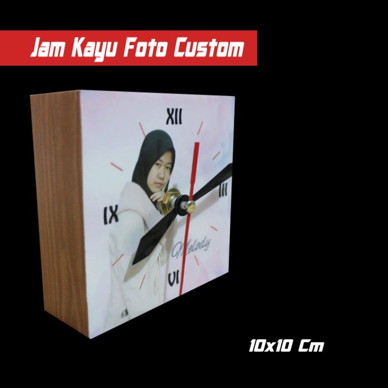 Jual Jam kayu / custom / souvenir Shopee Indonesia
