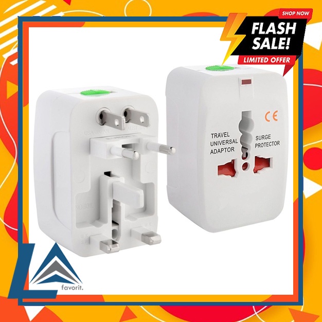 Jual (LA FAVORITE).Steker Listrik Universal Terminal Listrik Universal ...