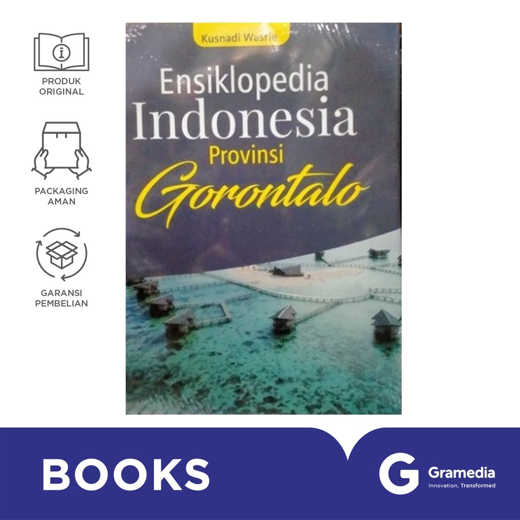 Jual Ensiklopedia Indonesia Provinsi GORONTALO (Kusnadi Wasrie ...