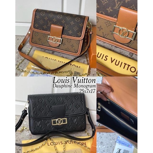 Tas Louis Vuitton dauphine tas LV, Barang Mewah, Tas & Dompet di Carousell