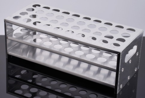 UNICRAFTALE Stainless Steel Test Tube Rack 8 Holes Round Holes Test