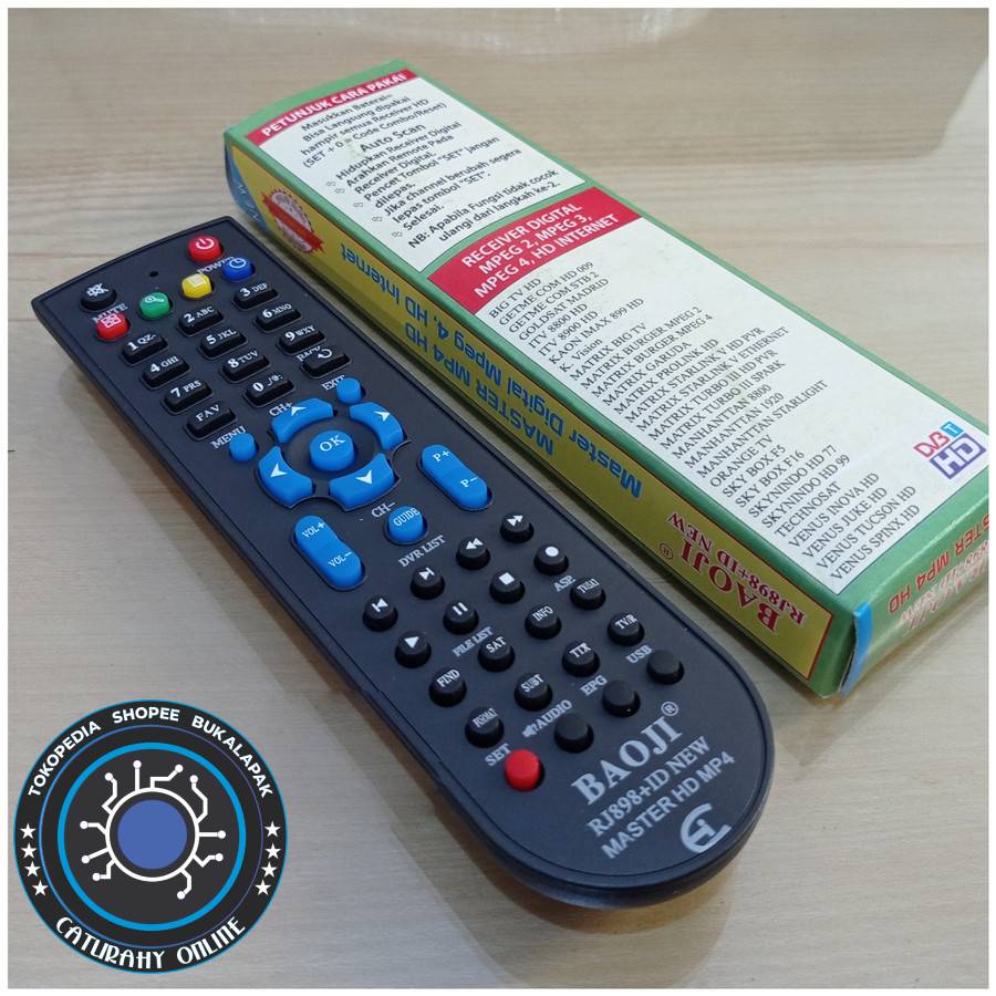 Jual Remote Universal DvB Receiver Master Matrix Mpeg 4 HD Ethernet ...