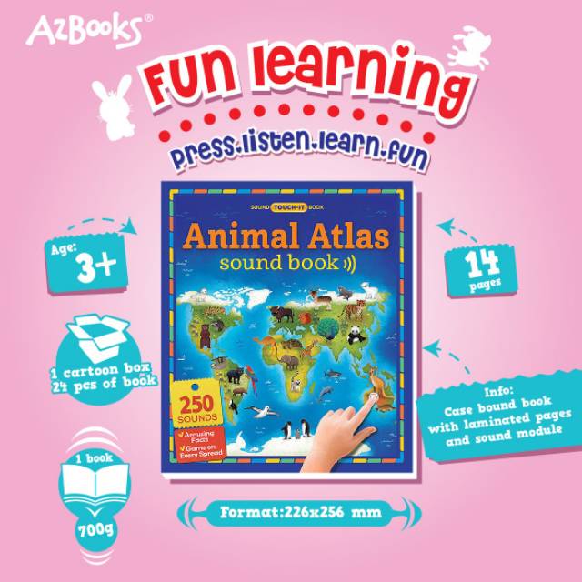 Jual Animal Atlas Soundbook Shopee Indonesia