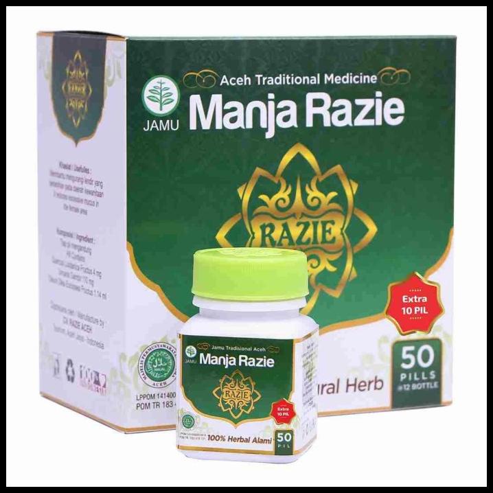 Jual Manja Razie 60 Butir 50+10 Pil (Promo 10 Pembeli Pertama) | Shopee ...