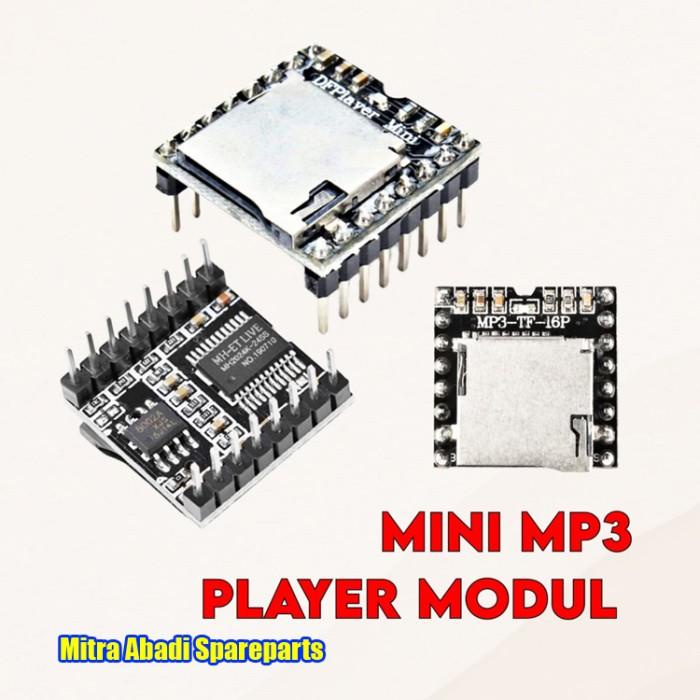 Jual MINI MP3 PLAYER MODULE Modul Pemutar for Speaker Arduino | Shopee ...
