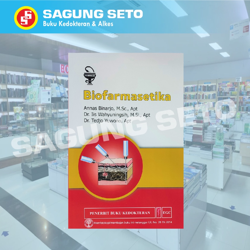 Jual BUKU BIOFARMASETIKA ANNAS BINARJO | Shopee Indonesia