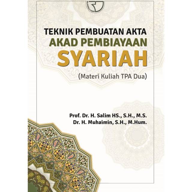 Jual Teknik Pembuatan Akad Pembiayaan Syariah | Shopee Indonesia
