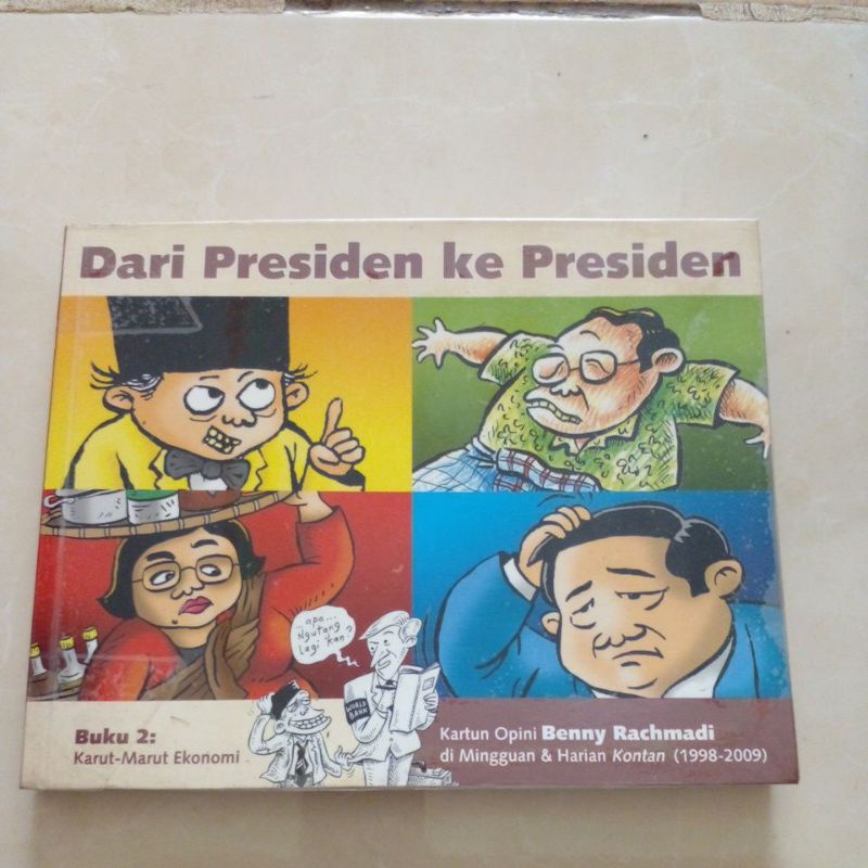 Jual Buku Kartun Dari Presiden Ke Presiden Buku 2 Karut Marut Ekonomi R ...