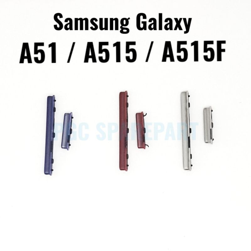 Jual Tombol 1 set Volume Power On Off Samsung Galaxy A51 - A515 - A515F ...